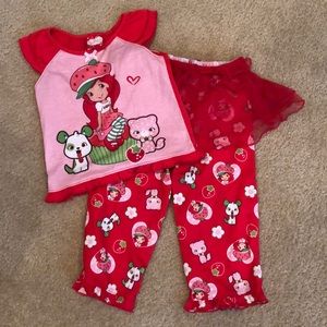 Strawberry 🍓 Shortcake Pajamas 3T